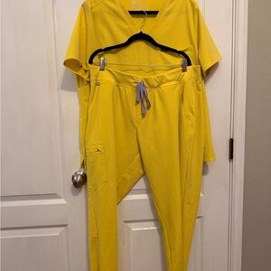 Figs Scrub Top and Jogger Set
